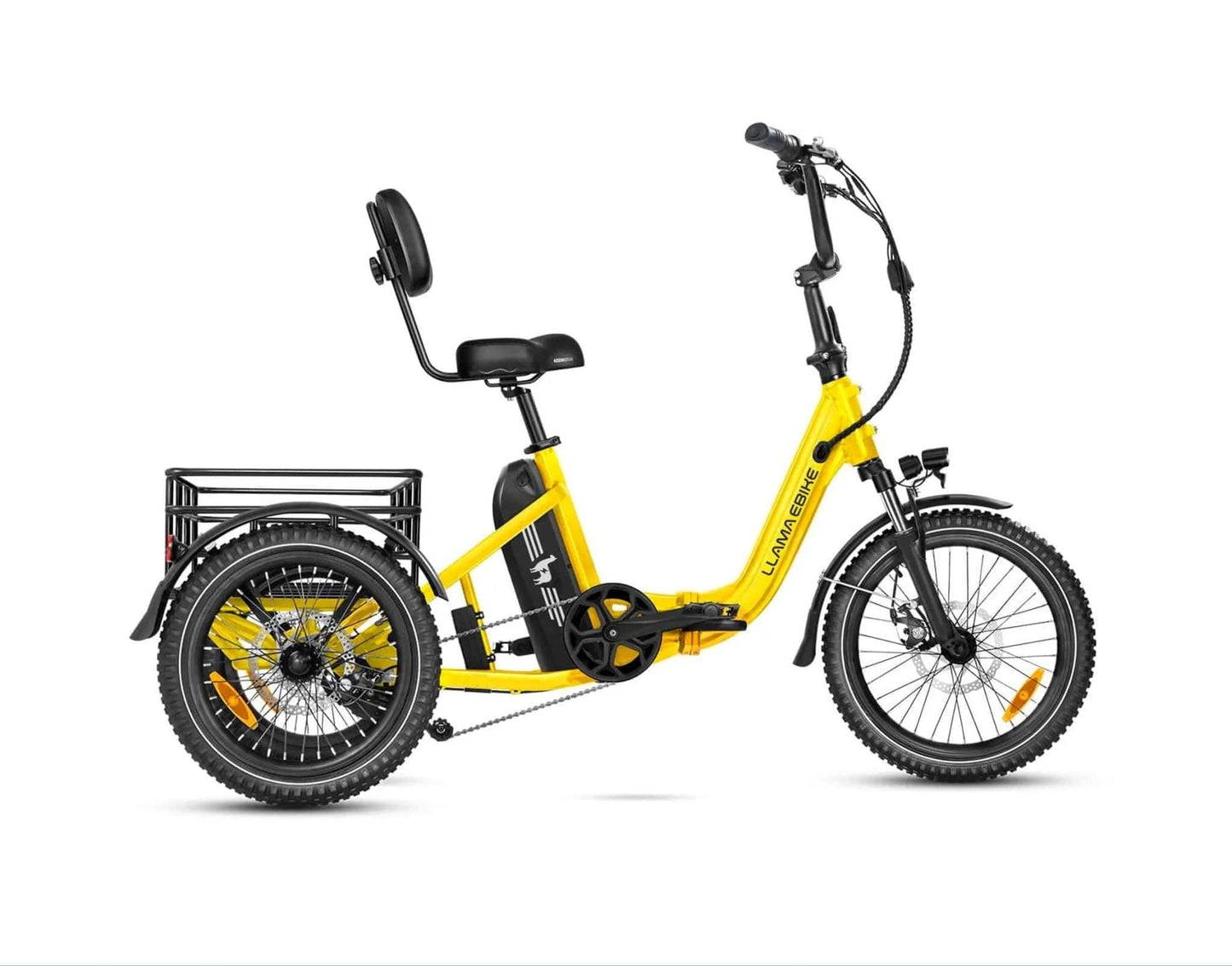 LLama CityTrik-CT13 Folding eTrike - Top Speed 20mph ( Pre-Sale ) | UL Safety Certified - LLAMA