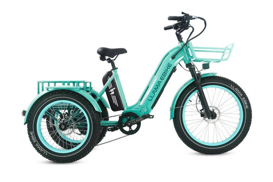 LLama TriHauler Pro Cargo Rear-Drive Fat Tire Etrike (Fully Assembled) CyberTrik-CT10 ( Pre-Sale ) | UL Safety Certified - LLAMA
